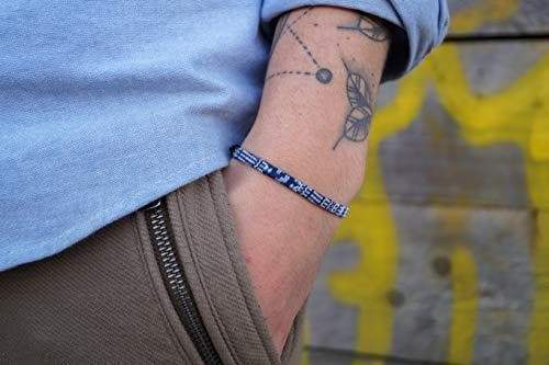 Surfer Bracelet - Blue-White