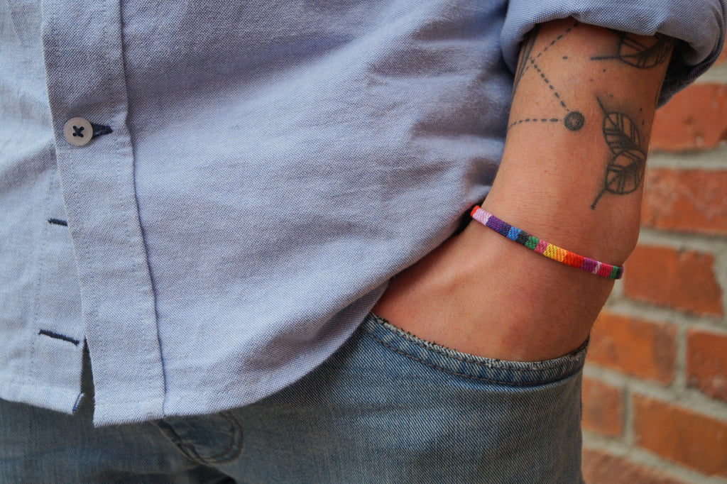Surfer Bracelet - Rainbow